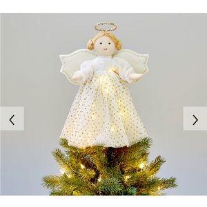 Pottery Barn Light Up Angel Tree Topper